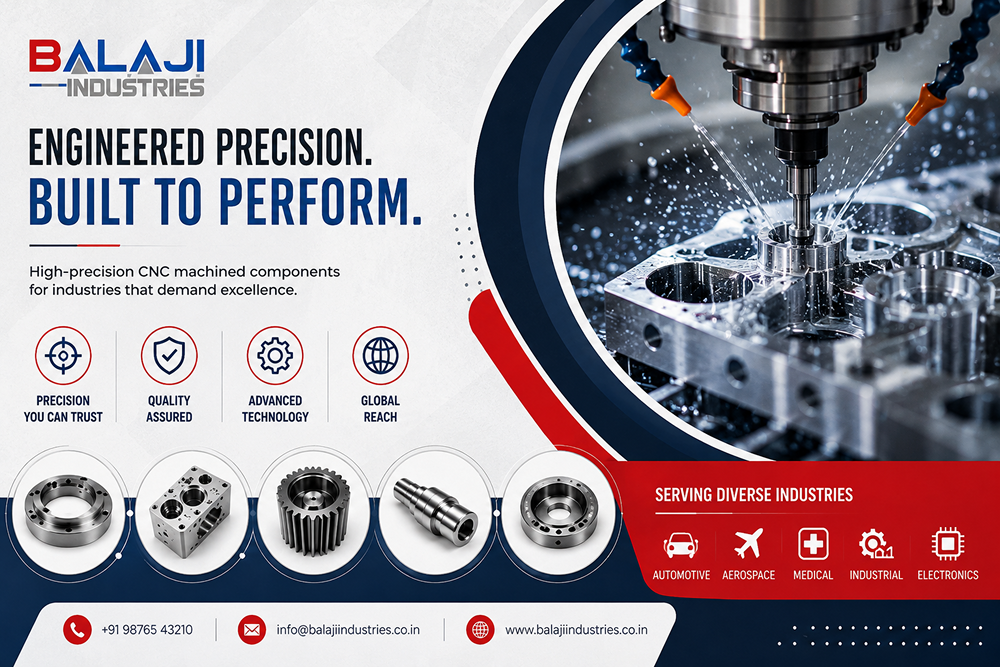 CNC and VMC Machined Components